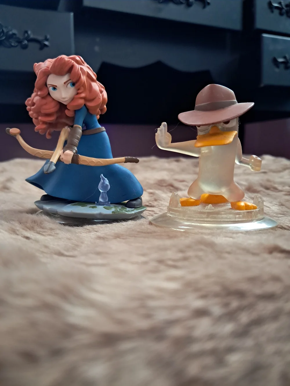 Disney Infinity Agent P (Crystal Perry) & Merida (Brave) Playable Character Set